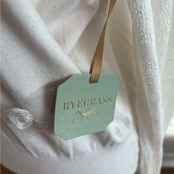 NWT Ryegrass Cream Colored Sweater Womens Size L (Size 12-14) - Picture 3 of 8